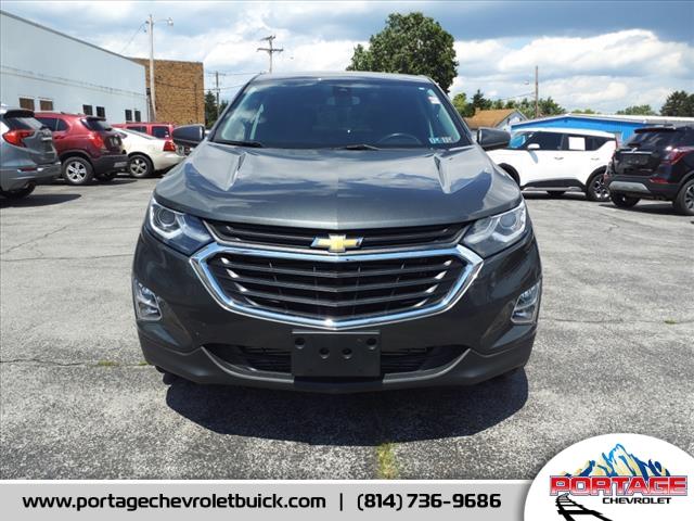 Used 2021 Chevrolet Equinox LT with VIN 3GNAXUEV4ML320725 for sale in Portage, PA