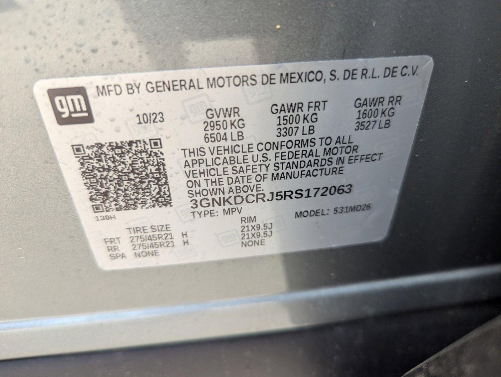 2024 Chevrolet Blazer EV Vehicle Photo in CORPUS CHRISTI, TX 78412-4902