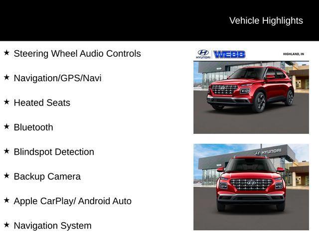 2024 Hyundai VENUE Vehicle Photo in Highland, IN 46322-2506