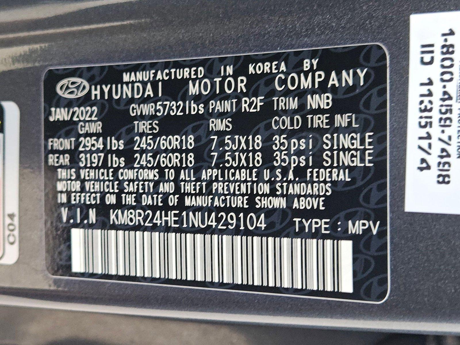 2022 Hyundai PALISADE Vehicle Photo in MESA, AZ 85206-4395