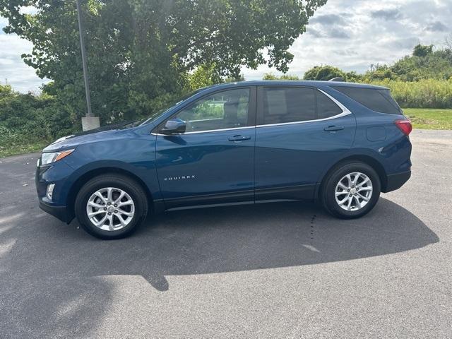 Used 2021 Chevrolet Equinox LT with VIN 3GNAXUEV5ML361784 for sale in Geneva, NY