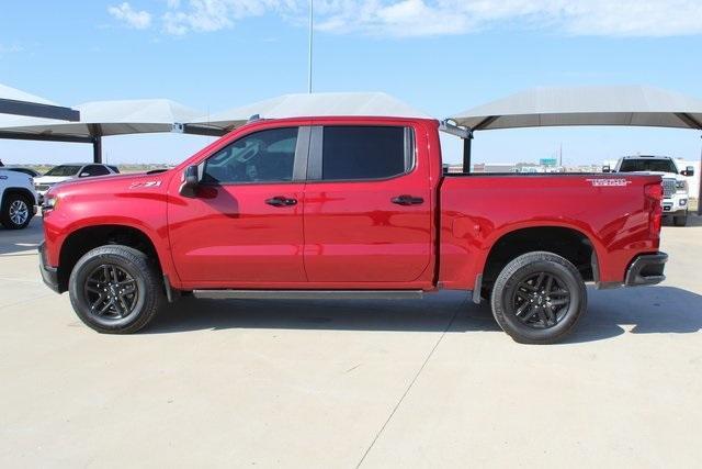 Certified 2021 Chevrolet Silverado 1500 LT Trail Boss with VIN 1GCPYFED0MZ173234 for sale in Amarillo, TX