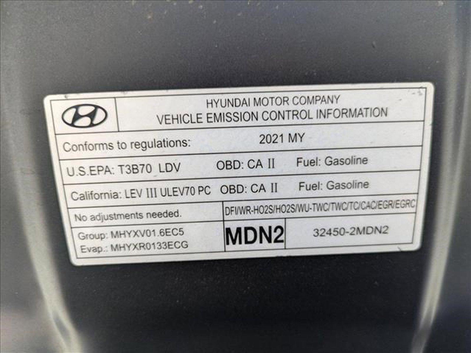 2021 Hyundai SONATA Vehicle Photo in Clearwater, FL 33765