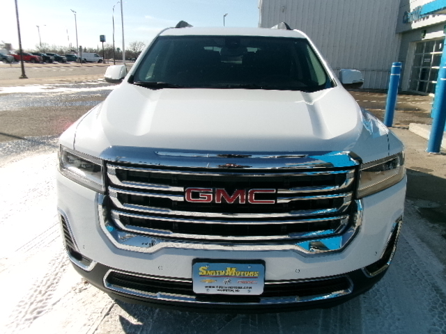 Used 2023 GMC Acadia SLT with VIN 1GKKNULS1PZ170893 for sale in Wahpeton, ND