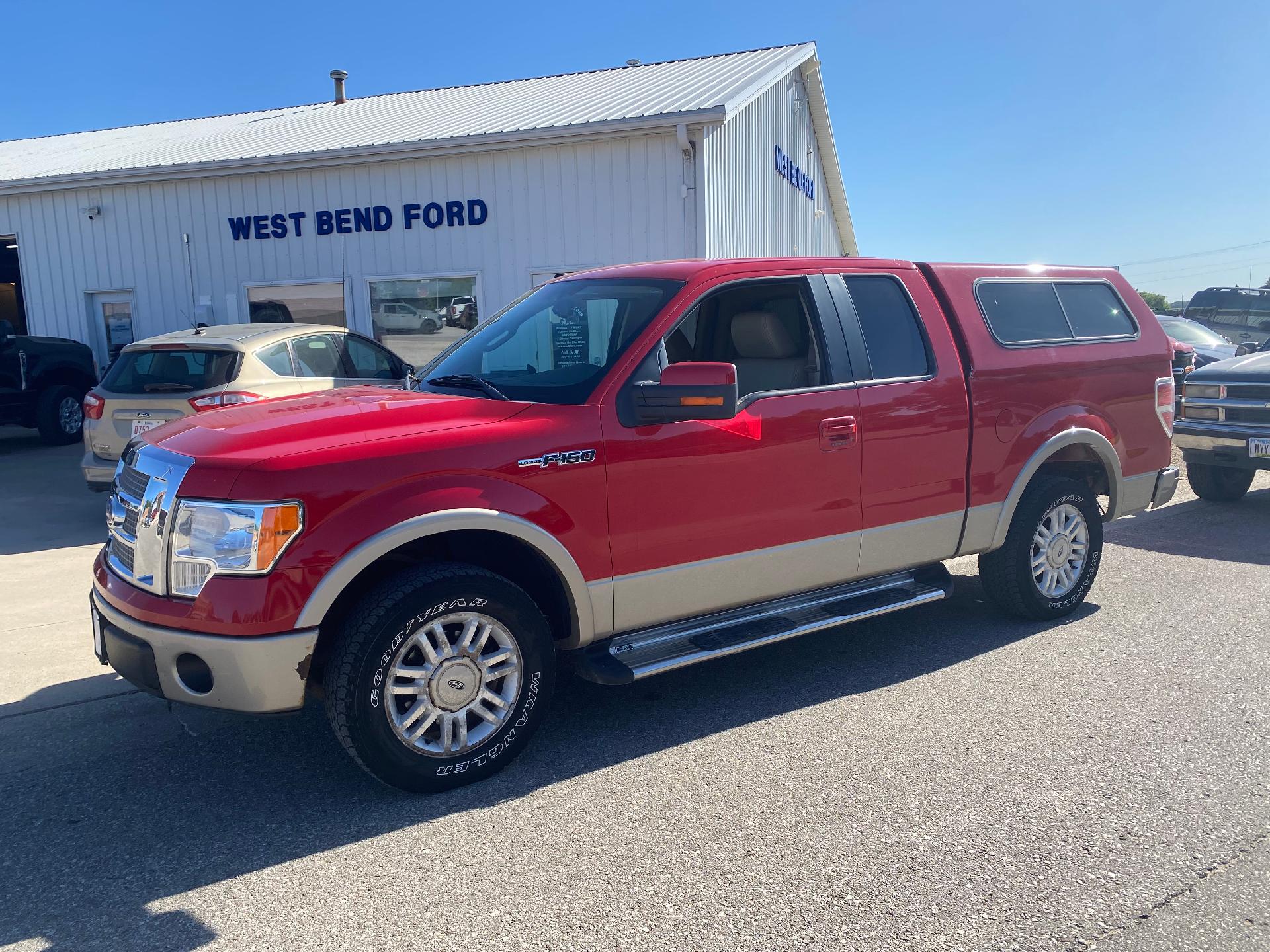 Used 2009 Ford F-150 Lariat with VIN 1FTRX12V29KC42386 for sale in West Bend, IA