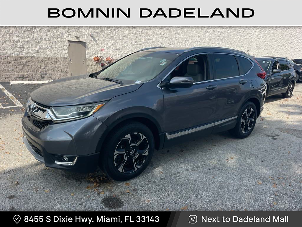 Used 2017 Honda CR-V Touring with VIN 5J6RW1H96HL000300 for sale in Miami, FL