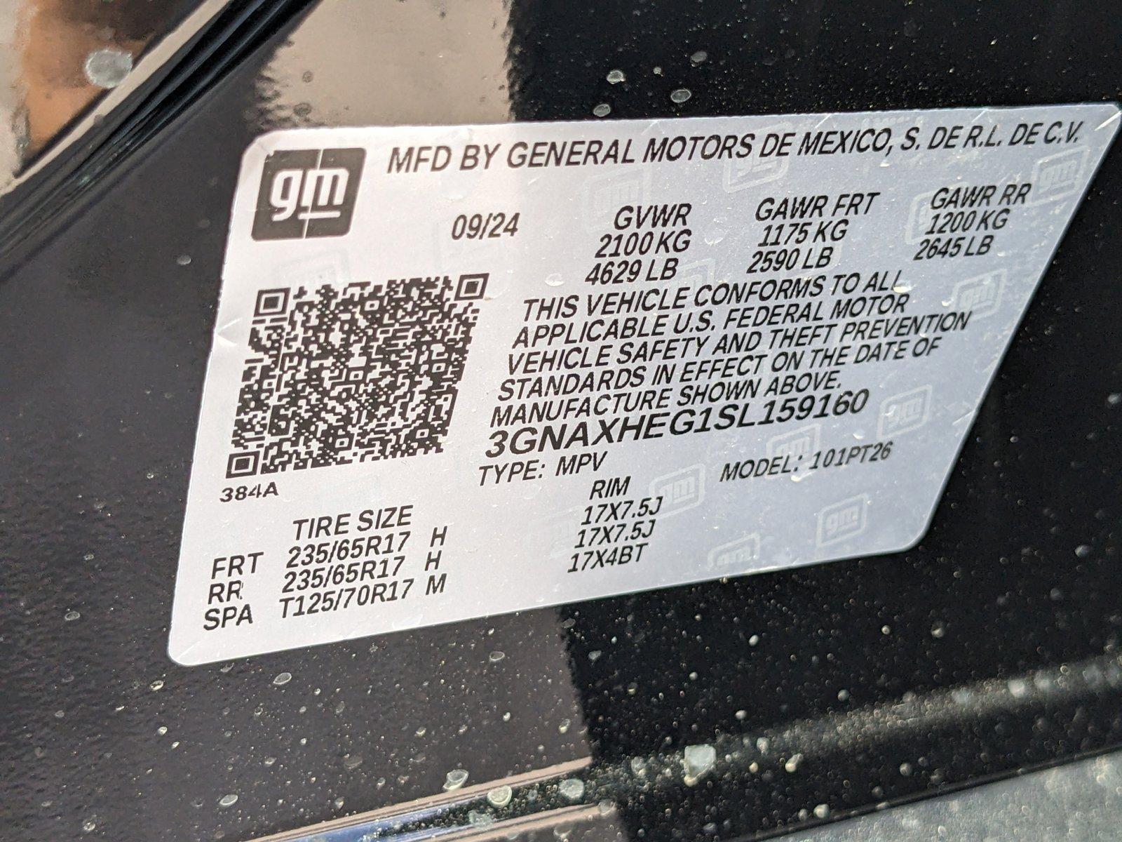 2025 Chevrolet Equinox Vehicle Photo in MIAMI, FL 33172-3015