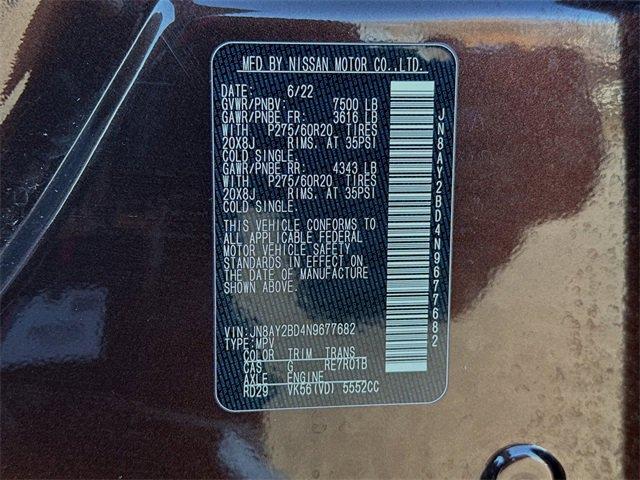 2022 Nissan Armada Vehicle Photo in BEND, OR 97701-5133