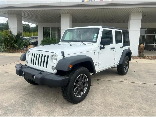 Used 2018 Jeep Wrangler JK Unlimited Sport with VIN 1C4BJWDG5JL849282 for sale in Lafayette, LA