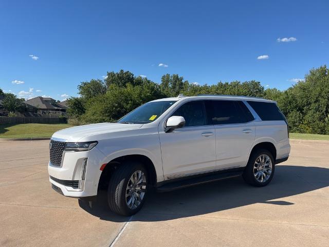 Certified 2022 Cadillac Escalade Premium Luxury with VIN 1GYS4BKL9NR150282 for sale in Stillwater, OK