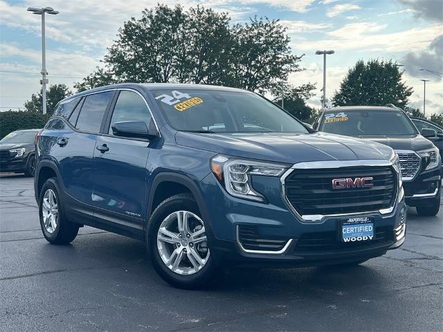 Certified 2024 GMC Terrain SLE with VIN 3GKALMEG1RL120967 for sale in Naperville, IL