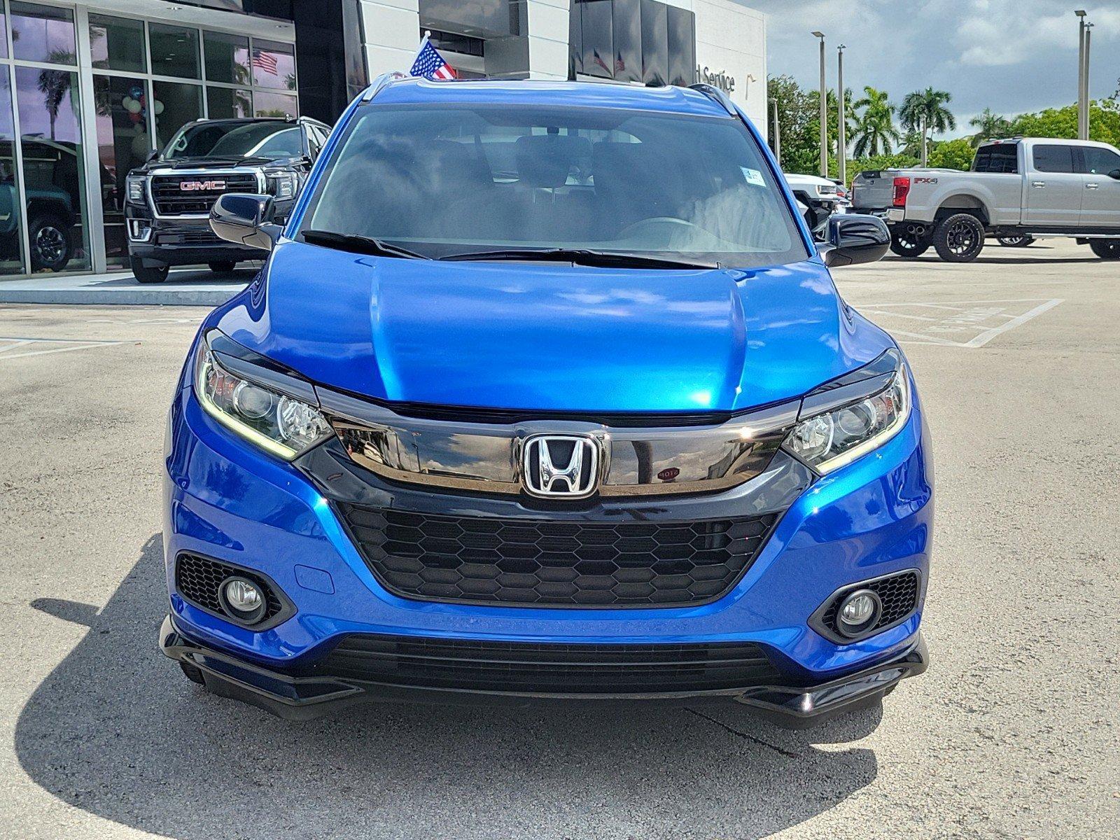 Used 2022 Honda HR-V Sport with VIN 3CZRU5H12NM709789 for sale in Homestead, FL