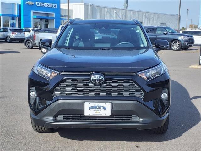 Used 2021 Toyota RAV4 XLE Premium with VIN 2T3A1RFV9MC254365 for sale in Princeton, MN