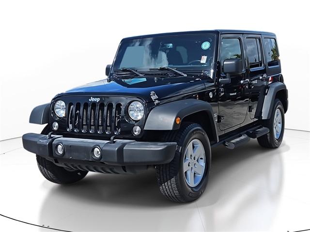 Used 2017 Jeep Wrangler Unlimited Sport S with VIN 1C4BJWDG9HL690163 for sale in Miami, FL