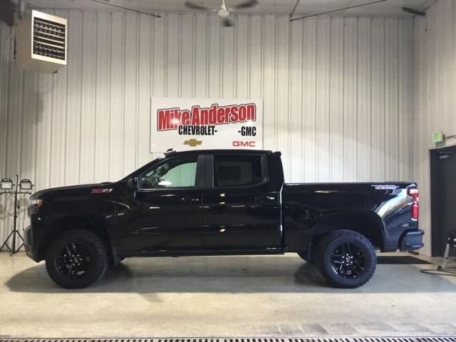 Used 2021 Chevrolet Silverado 1500 LT Trail Boss with VIN 1GCPYFED8MZ374122 for sale in Logansport, IN