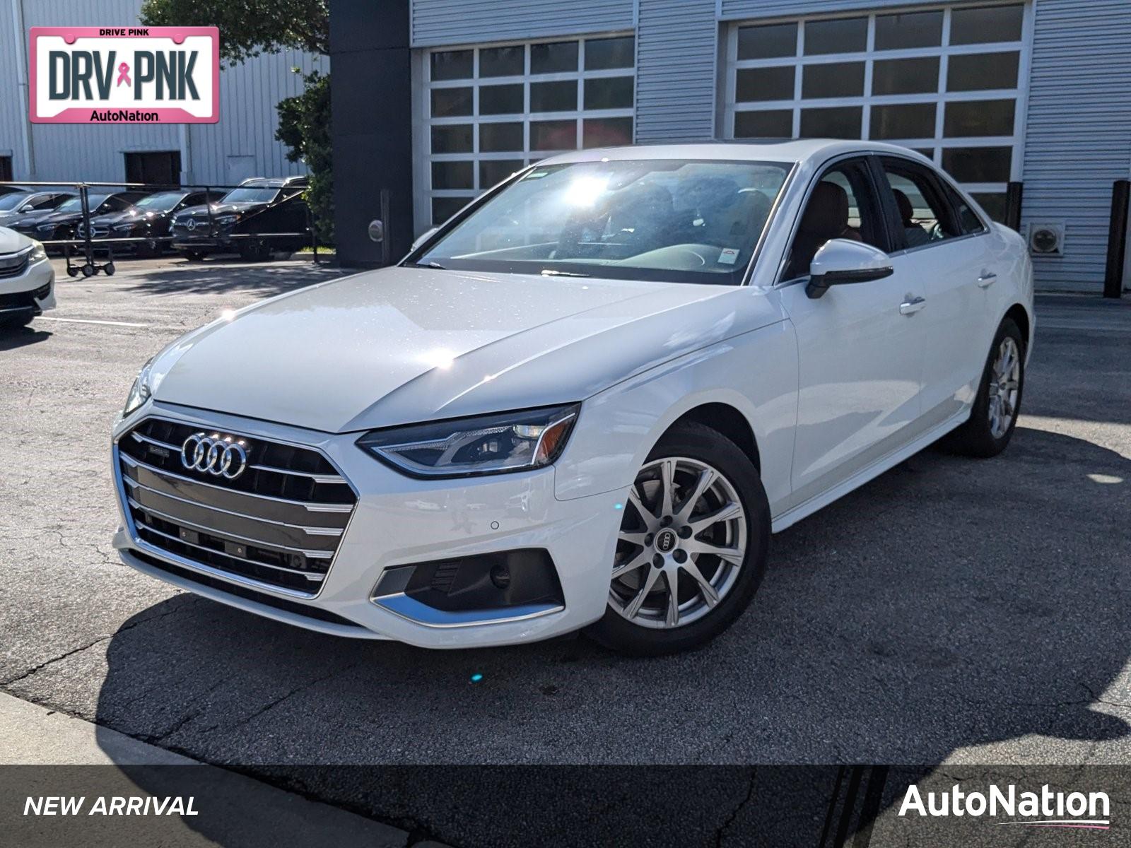 2021 Audi A4 Sedan Vehicle Photo in Pompano Beach, FL 33064