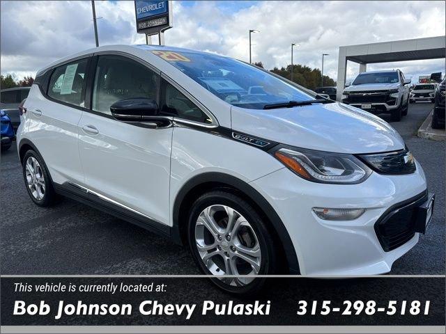 Used 2020 Chevrolet Bolt EV LT with VIN 1G1FY6S07L4105997 for sale in Pulaski, NY