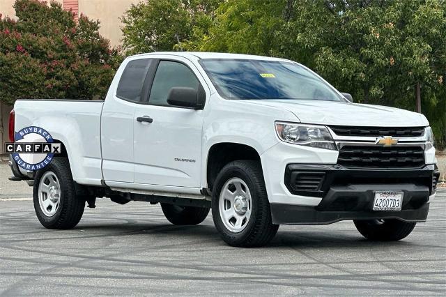 Used 2021 Chevrolet Colorado Work Truck with VIN 1GCHSBEA4M1174728 for sale in Vacaville, CA