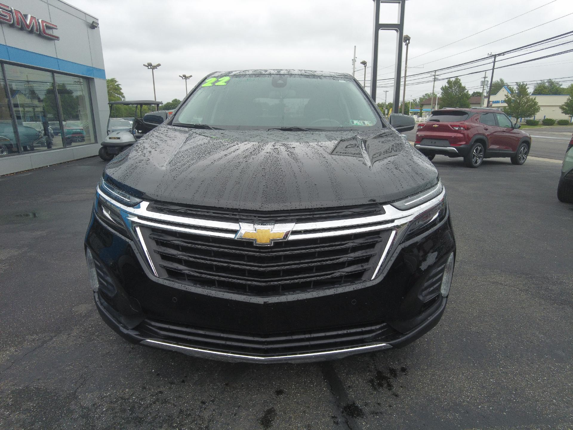 Used 2022 Chevrolet Equinox LT with VIN 3GNAXUEV9NL257381 for sale in Girard, PA