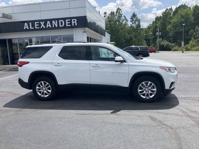 Used 2021 Chevrolet Traverse 3LT with VIN 1GNEVHKW5MJ248453 for sale in Bloomsburg, PA