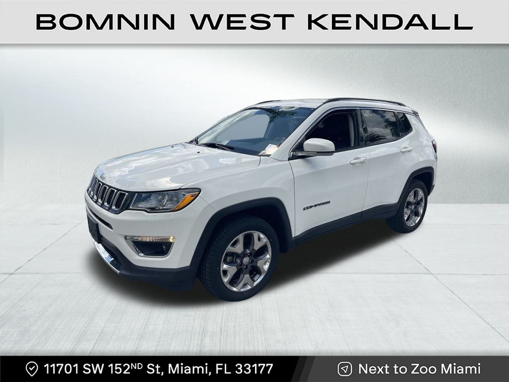 Used 2021 Jeep Compass Limited with VIN 3C4NJDCB5MT565232 for sale in Miami, FL