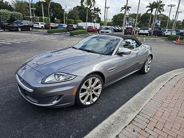 Used 2013 Jaguar XK Base with VIN SAJWA4GB0DLB49345 for sale in Miami, FL