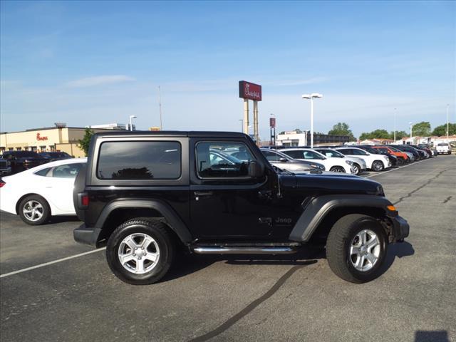 Used 2022 Jeep Wrangler Sport with VIN 1C4GJXAN9NW126117 for sale in Bourbonnais, IL