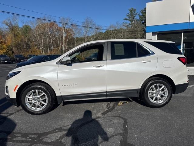 Certified 2022 Chevrolet Equinox LT with VIN 3GNAXUEV5NL172313 for sale in Brooklyn, CT