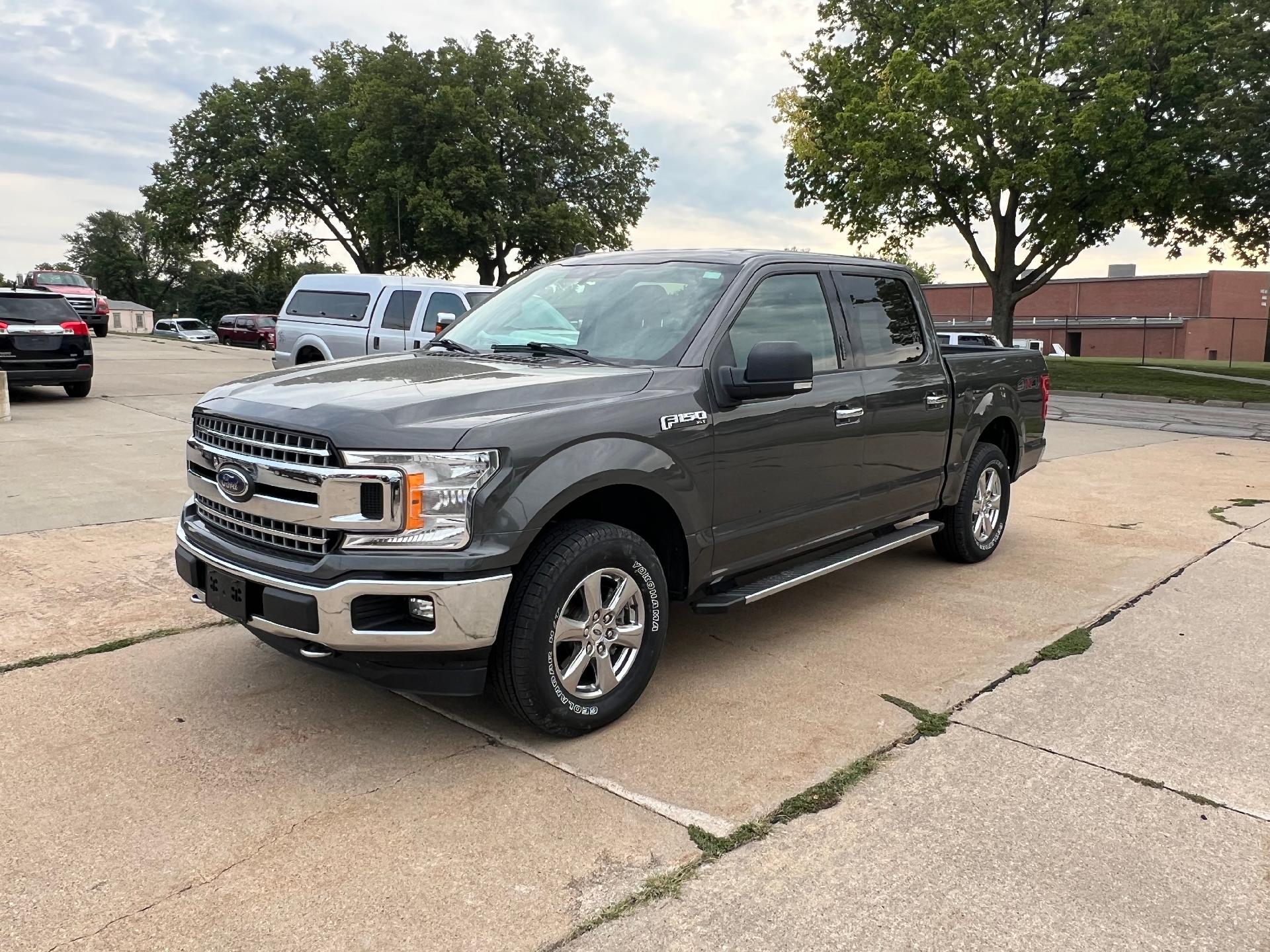 Used 2019 Ford F-150 XLT with VIN 1FTEW1EP6KKD45122 for sale in Falls City, NE