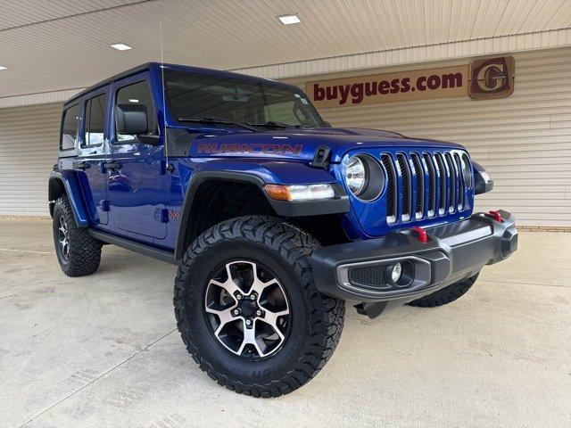 Used 2020 Jeep Wrangler Unlimited Rubicon with VIN 1C4HJXFG9LW140403 for sale in Carrollton, OH