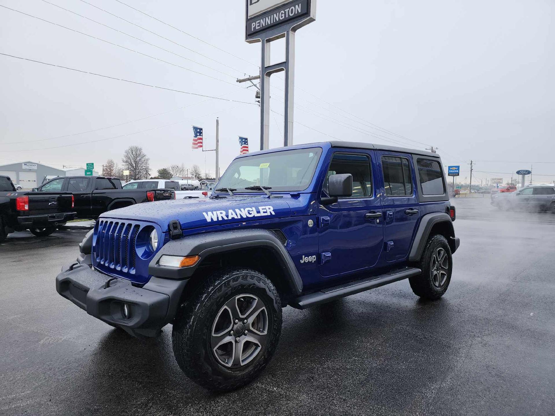 2020 Jeep Wrangler Unlimited for sale in NEWTON - 1C4HJXDN8LW314883 -  Pennington Chevrolet