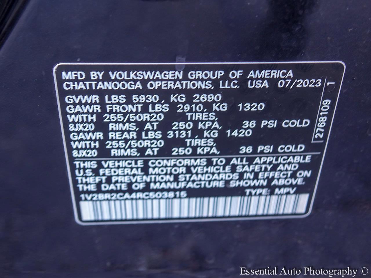 2024 Volkswagen Atlas Vehicle Photo in Plainfield, IL 60586