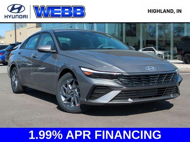 2024 Hyundai ELANTRA Vehicle Photo in Highland, IN 46322-2506