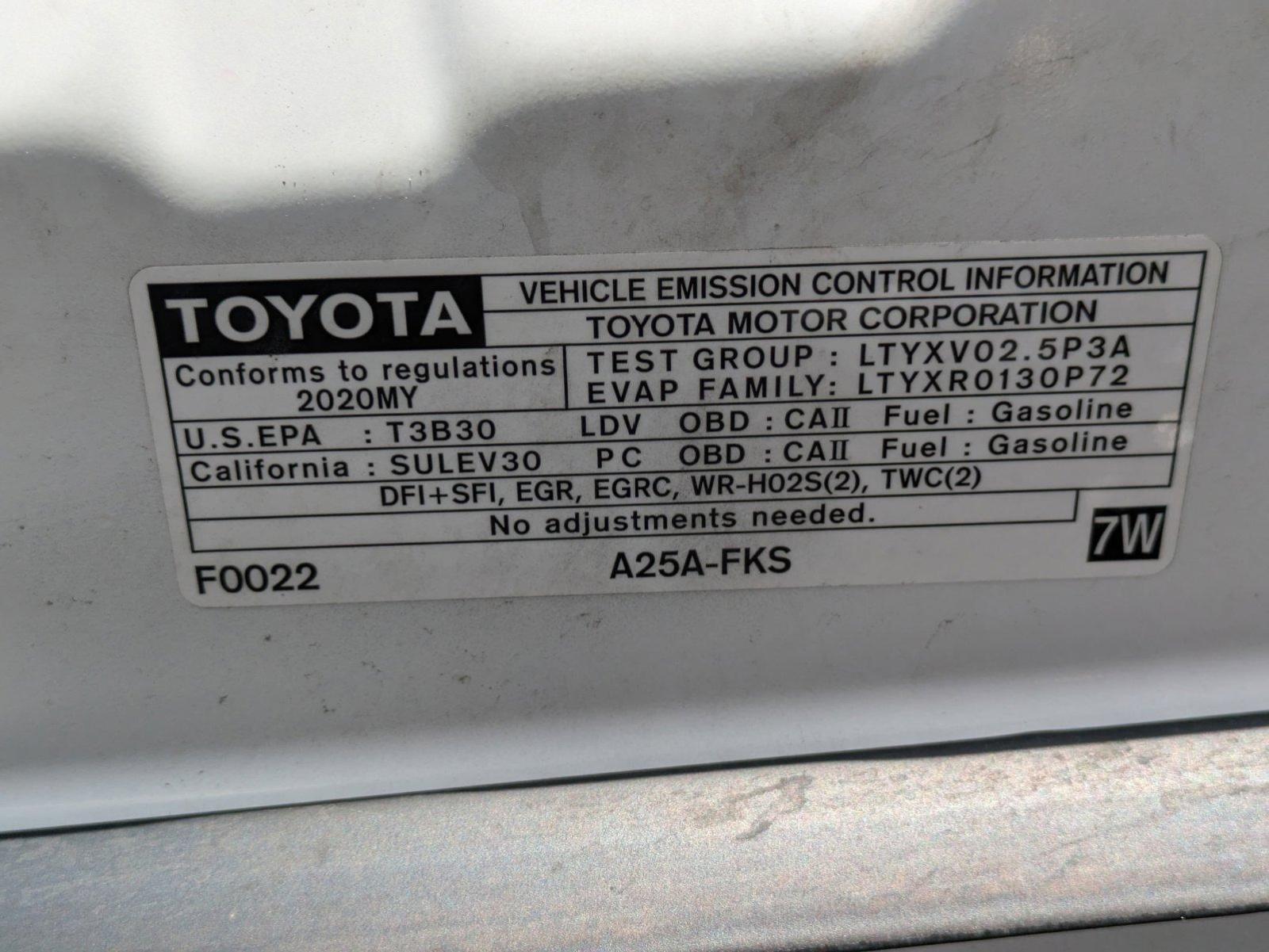 2020 Toyota Camry Vehicle Photo in Clearwater, FL 33765