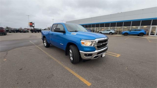 Used 2021 RAM Ram 1500 Pickup Big Horn/Lone Star with VIN 1C6SRFBT5MN831292 for sale in Saint Cloud, MN