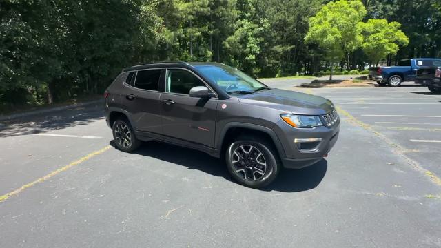 Used 2021 Jeep Compass Trailhawk with VIN 3C4NJDDBXMT602886 for sale in Alpharetta, GA