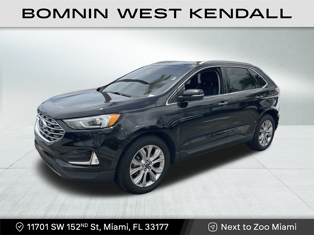 Used 2019 Ford Edge Titanium with VIN 2FMPK3K97KBC64335 for sale in Miami, FL