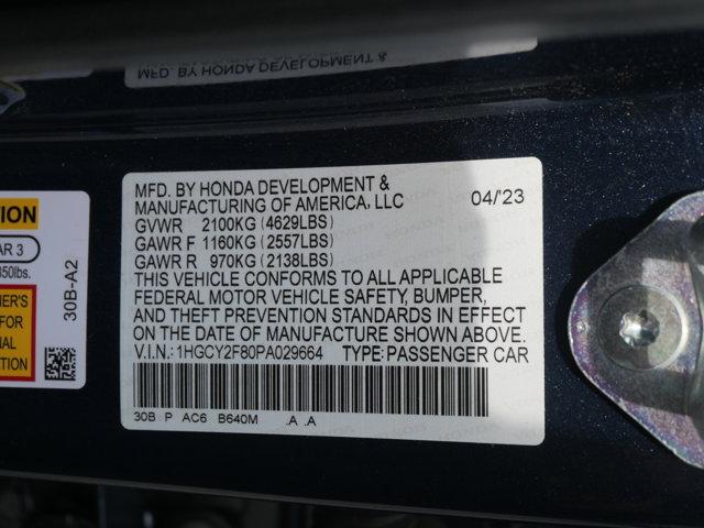 2023 Honda Accord Hybrid Vehicle Photo in Nashua, NH 03060