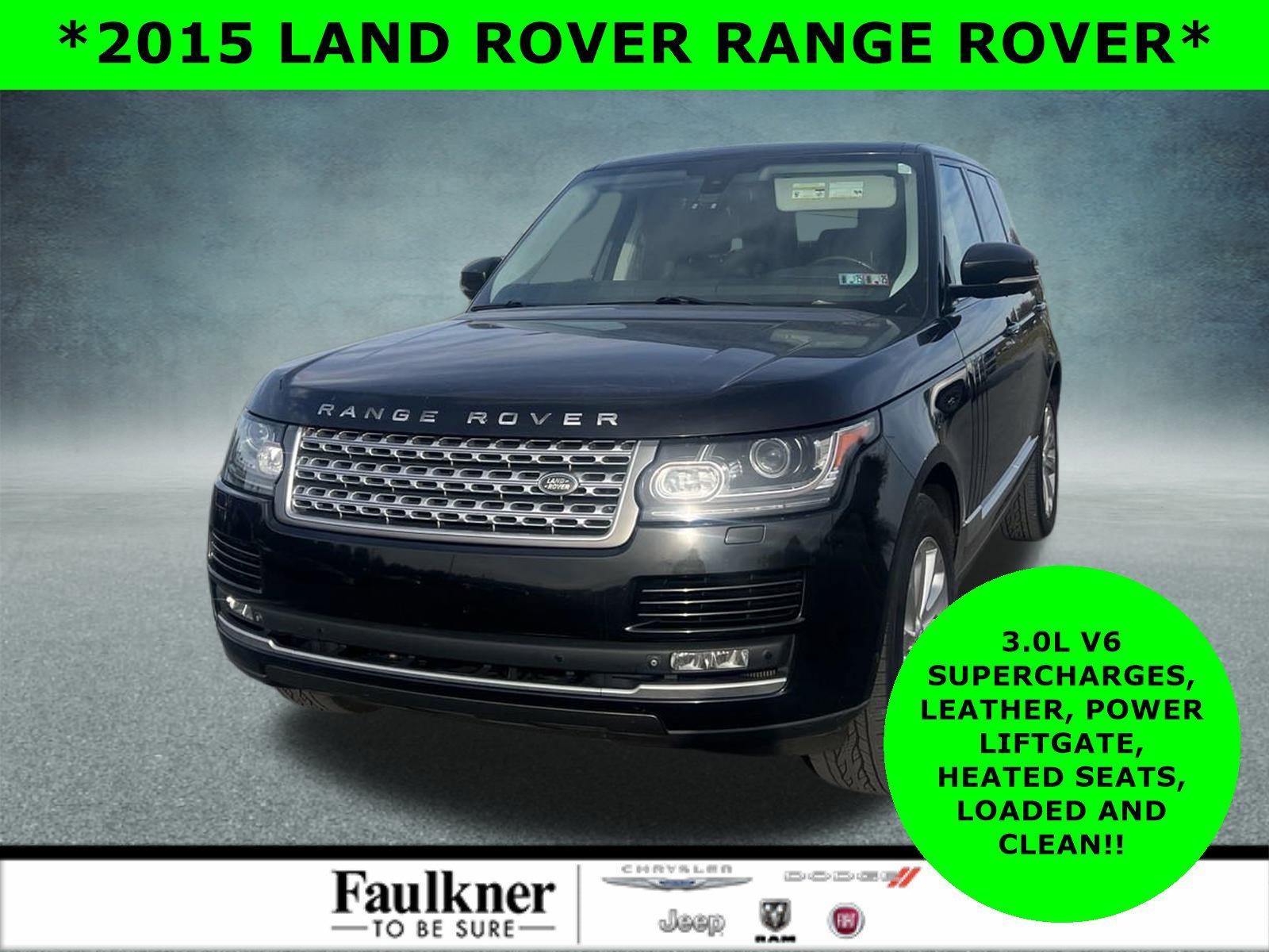 2015 Land Rover Range Rover Vehicle Photo in Mechanicsburg, PA 17050-1707