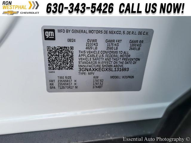 2025 Chevrolet Equinox Vehicle Photo in AURORA, IL 60503-9326