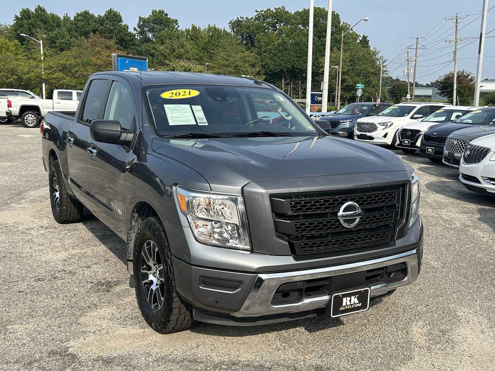 Used 2021 Nissan Titan SV with VIN 1N6AA1EF1MN508326 for sale in Virginia Beach, VA