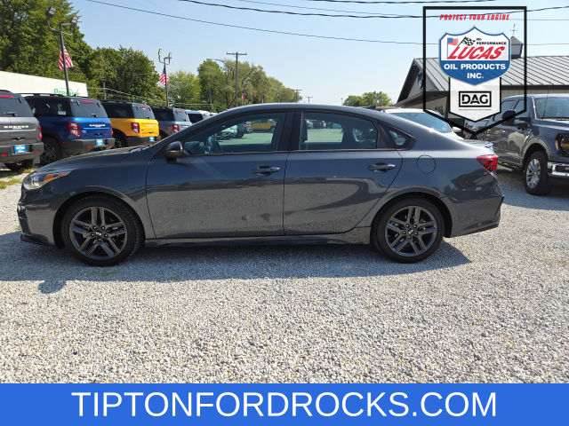 Used 2021 Kia Forte GT-Line with VIN 3KPF34AD6ME263620 for sale in Tipton, IN