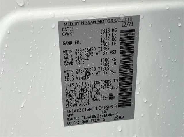 2024 Nissan Murano Vehicle Photo in Tulsa, OK 74129