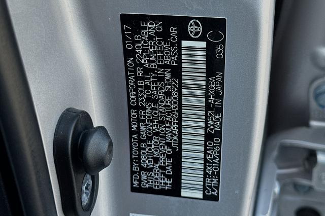 2017 Toyota Prius Prime Vehicle Photo in SALINAS, CA 93907-2500