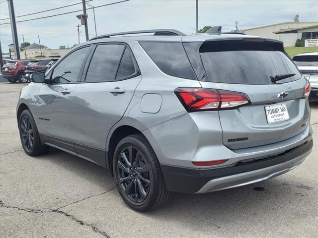 Used 2024 Chevrolet Equinox RS with VIN 3GNAXWEG5RS117532 for sale in Tahlequah, OK