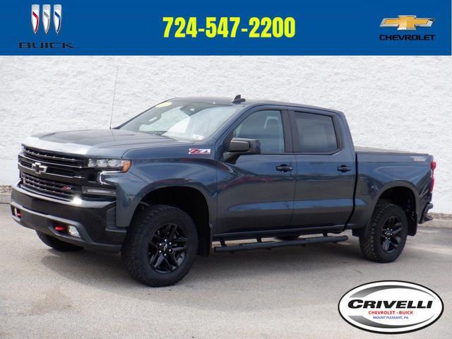 Used 2021 Chevrolet Silverado 1500 LT Trail Boss with VIN 3GCPYFED4MG104031 for sale in Mount Pleasant, PA