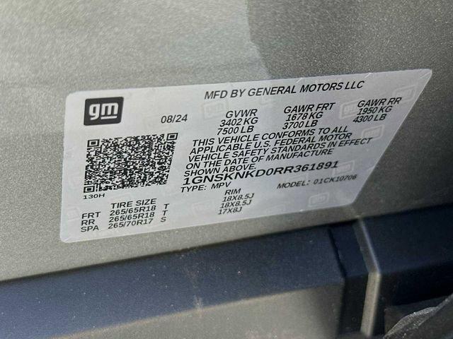 2024 Chevrolet Tahoe Vehicle Photo in RIVERSIDE, CA 92504-4106