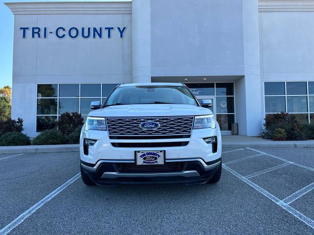 Used 2018 Ford Explorer Platinum with VIN 1FM5K8HT1JGC52342 for sale in Keysville, VA