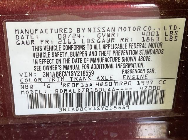 2025 Nissan Sentra Vehicle Photo in Tulsa, OK 74129