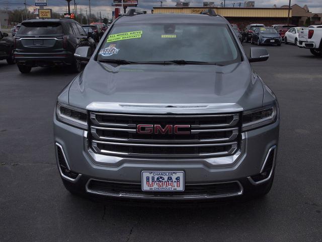 Used 2023 GMC Acadia SLT with VIN 1GKKNUL46PZ218907 for sale in Madison, IN